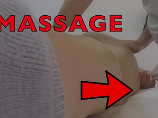 Massage Hidden Camera Records Fat Wife Groping Masseur's manhood