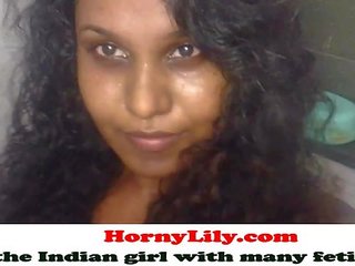 Indisk porn honung lilja skakning henne big-ass