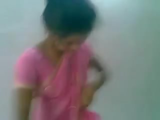 Telugu roosa saree