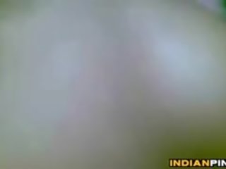 Indian Aunty Teasing Her Body For The Camera